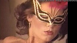 Masked Couple in Stockings Engages in Classic Retro Assplay with Hairy Pussy