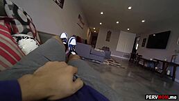 oh man stepmom krissy lynn really took care of her stepsons balls like a pro...