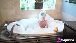 Why does young petite 18+ emi clear play with her pink pussy in compilation?