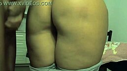 ¡Me Quiero Follar El Gran Culo De Mi Hermanastra! Nalgadas Y Frotando Sin Penetración En Lencería Al Aire Libre.