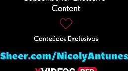 Quick Cumshot In Tight Pussy Jeans For Latina Girlfriend Before Wife Finds Out In Kitchen