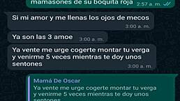 Con La Jefa De Mi Amigo Oscar Doña Mary Me Da Unas Mamadas Y Le Grabo El Culo