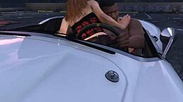 GTA 5 action explodes as Franklin grabs wild hooker service in car!