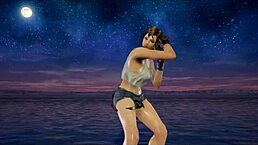 Julia Chang Gets Dominated by Asuka Kazama in Tekken 7 Hardcore Femdom Wrestling