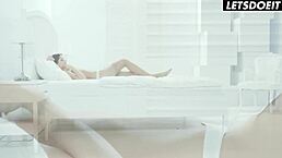 Stepsisters finger and eat each other until satisfied in Whiteboxxx scene