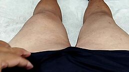 The naughty young girl got me excited with her wet pussy and made me cum.