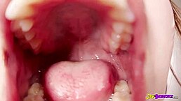 Blonde teen 18+ sucks massive big black cock in interracial scene until facial cumshot.