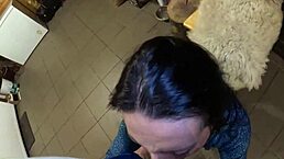 She experienced intense orgasms from the sybian machine and vibrator toys.