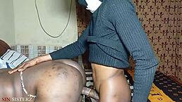 My new neighbour is this ebony bbw with a big ass who loves interracial fucking and cumshots in doggystyle.