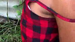 Brunette Amateur With Huge Natural Tits And Big Pussy Lips Fucks Sensually In Brazilian Homemade Pov.