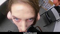 LP Officer Catches and Subdues the Suspected Teen Thief in the Store with Hardcore Office Punishment