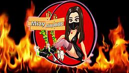 This Thai student with shaved brunette hair got her ass fucked hard. She took big cock doggystyle for creampie on the bed.