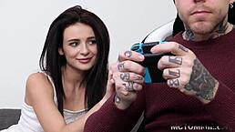 Hey, check out this bored and ignored homemade vid where super hot Kate Rich gets off solo!