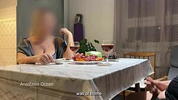 why does my husband jerk off hidden under the table near my stepmom