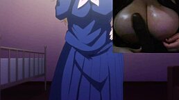 i'm watchin this hot chubby girl with big tits in seika jogakuin kounin ep5... oh man