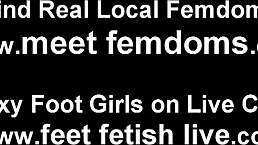 Do You Think We Can Handle A Whole Night Of Intense Foot Fetish Fun With Lesbian Femdom And Bdsm Play?