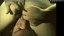 Fucking big tits curvy mom in fishnets with anal finger and dildo in bedroom 😘