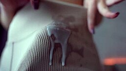 Futa Stepmom Caught with Huge Cock in Cum Countdown