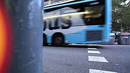 guy rams monster cock deep in shemale's tight ass creampie