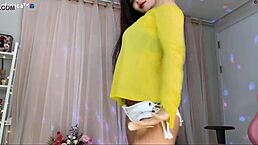 韩国大奶妹可爱动作性感舞