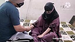 my hijab bhabhi's hot creampie sex drives me wild!