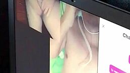 Damn! BBW flaunts fat ass big tits huge clit!