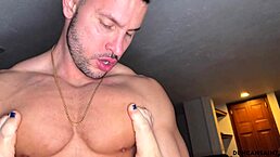 Huge tit latina Angela Spades enjoys big uncut cock in lingerie. Curvy babe takes deepthroat pov action with athletic monster.