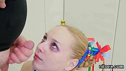 hot nympho feels every awkward anal thrust in bizarre bdsm nuthouse ride 😩🍑🔥