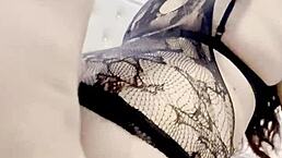 oh man, i'm banging my young sexy slut wife in her pantyhose lingerie and fat chubby dress with fishnets under skirt