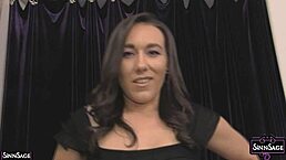 Sinn Sage Strips Lingerie for Wet Pussy Tease