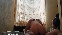 the story unfolds as a busty schoolgirl in fishnet stockings appears in a teaser trailer, showcasing her amateur european charm in a bedroom setting