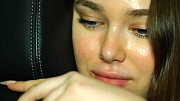 no cash for taxi so i fuck driver with wet pussy