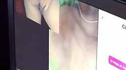 Damn! BBW flaunts fat ass big tits huge clit!