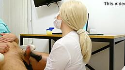 护士蒸汽检查榨前列腺换现金！