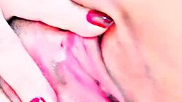 milla santiago young girl touches herself softly alone