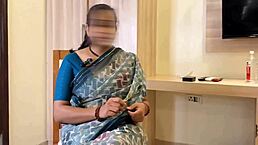 Bhabhi ji in new flat gifts neighbor devar ji with first time xxx action in hindi audio. Close-up creampie in bedroom with moaning housewife.