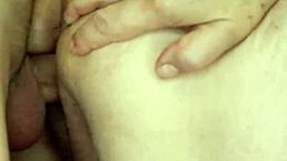 Redhead granny enjoys young meat with doggystyle licking and cum in mouth