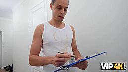 vip4k russian college slut takes first anal pounding to keep her apartment with flexible poses