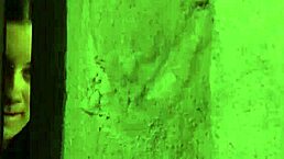 two hot horny lesbian slaves kissing and orgasming together all bound up by mistress