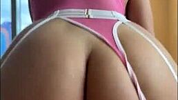 blonde with big tits gets pounded by boyfriend on vacation.