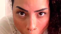 Skinny natural body latina teen 18+ takes rough casting with deepthroat blowjob, flexible cowgirl riding, missionary pounding and wet ass cumshot in homemade pov sex