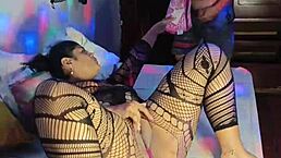 stepsister caught masturbating tempts you into forbidden pounding session