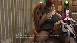 Newlywed redhead milf orgasms from office pussy licking cunnilingus