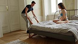 Mia Stone squirts like fountain from intense fingering gagging