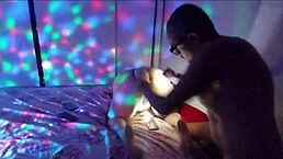 Bbw latina milf vibes outdoors with lover on camera