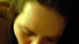 Fat BBW Wife Amateurs Suck My Thick Cock Hard