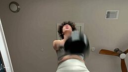 beta boy aches watching my humiliating workout ass