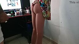 that amateur anal fuckdoll gets assfucked doggystyle with toys like a real sex doll putinha