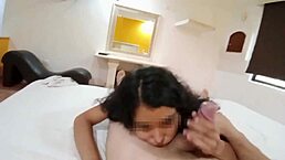 Petite Latina Slut Sucks Soft Till Explosive Orgasm