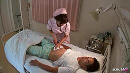skinny japanese teen nurse 18+ seduced by ugly old patient for uncensored hospital creampie cosplay